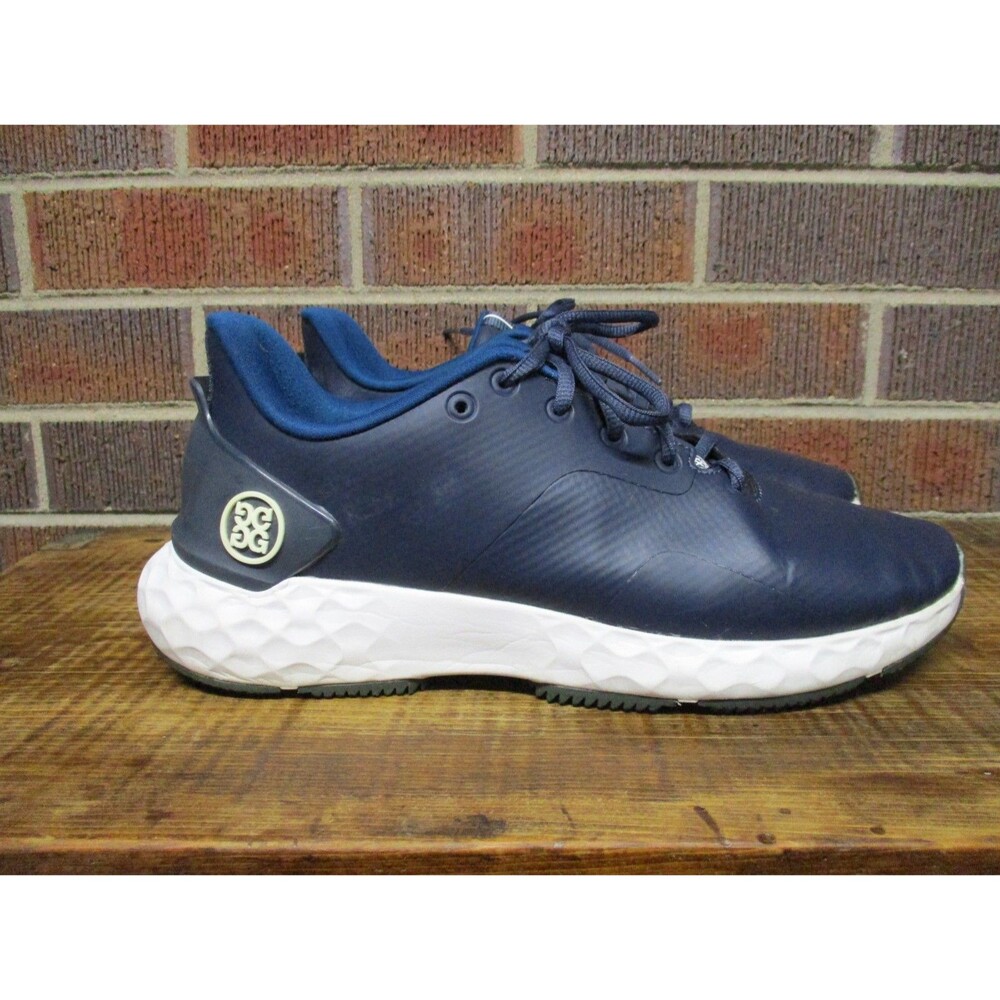 G/Fore Mens MG4+ Twilight Blue White Golf Shoe T.P.U. Athletic Sneakers Size 8.5